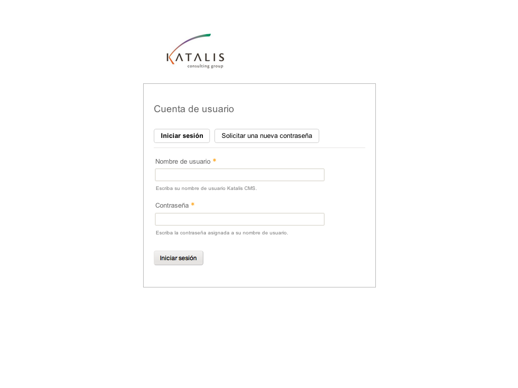 Katalis Consulting Group Login