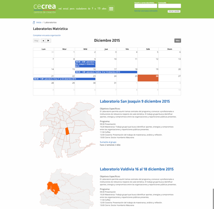 CECREA Prototipo 2015