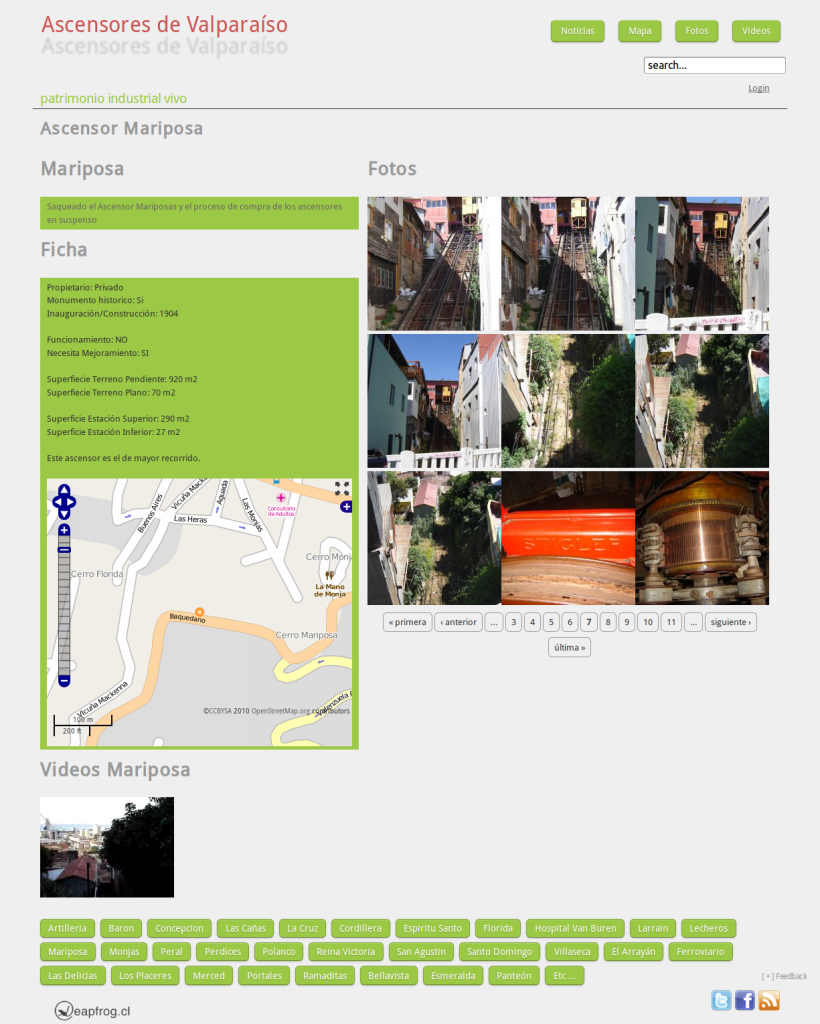 Elevators of Valparaiso