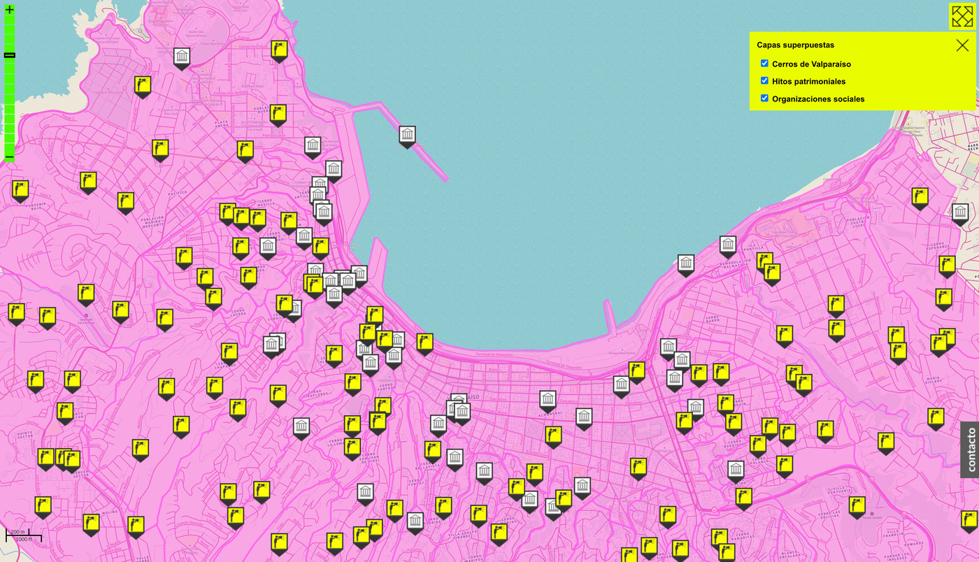 Mapa patrimonio y organizaciones