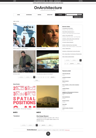 Onarchitecture.com