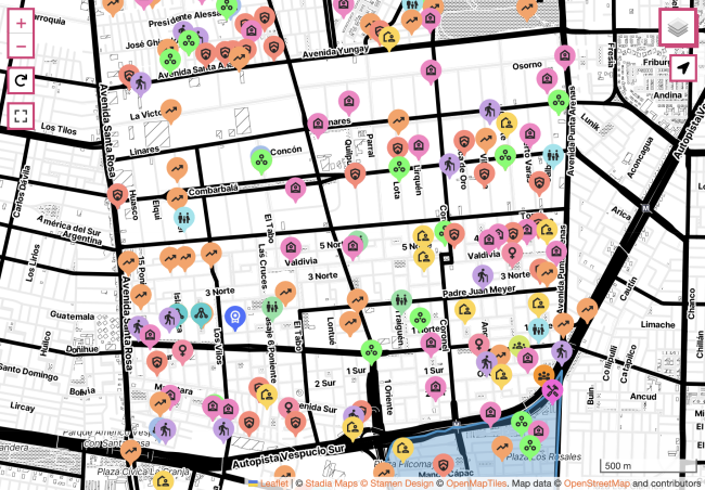 Mapa Organizaciones Sociales